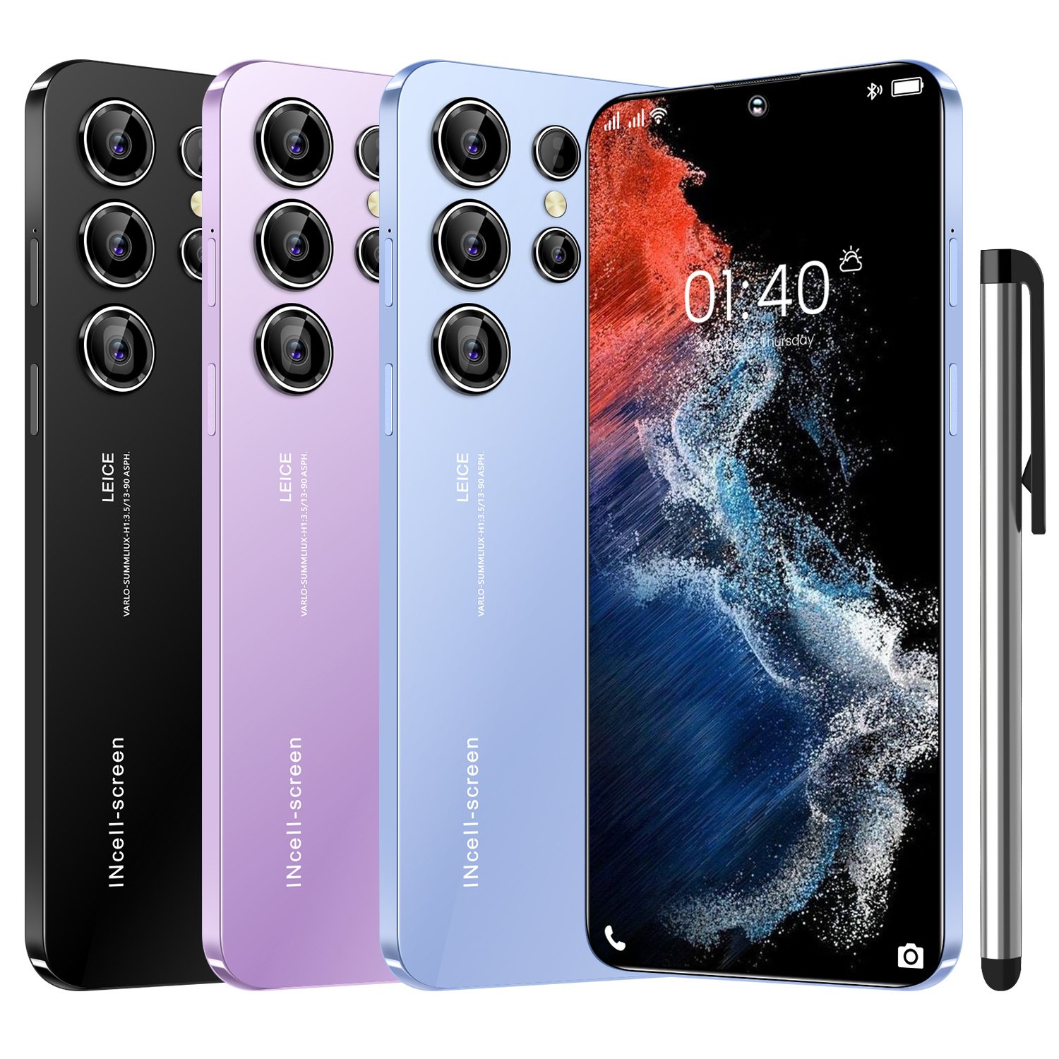 S23 PHONE 1+16GB Full Screen Mobile Phone 6.5Inch HD Cellphones 2+5MP 3000mAh 3G Gaming Smartphones